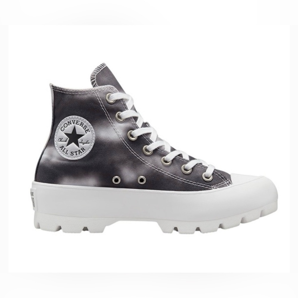 Converse Chuck Taylor All Star Lugged High Top Sneaker - Black/White